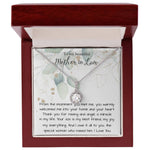 Mother-In-Law Necklace, Best Mother In Law Birthday Necklace, To My Mother In Law Necklace Mother's Day Eternal Hope Necklace