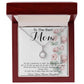 To Mom - From Bonus Daughter - Woman Like No Other Mother's Day Necklace Mother's Day Eternal Hope Necklace