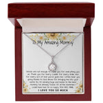 Mommy Necklace, To My Amazing Mommy Gift Necklace, 1st Mother’s Day Present For New Mom From New Born Baby, Sentimental Gift From Baby To Mom, New Mommy Gift Mother's Day Eternal Hope Necklace