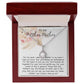 Bonus Mom Necklace, To My Other Mother Necklace, Gift For Second Mom, Mother-In-Law, Bonus Mom Mother's Day Eternal Hope Necklace