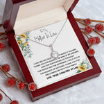 Mother-In-Law Necklace, Mother In Law Necklace Gift - Man Of My Dream Necklace From Your Daughter In Law Mother's Day Eternal Hope Necklace