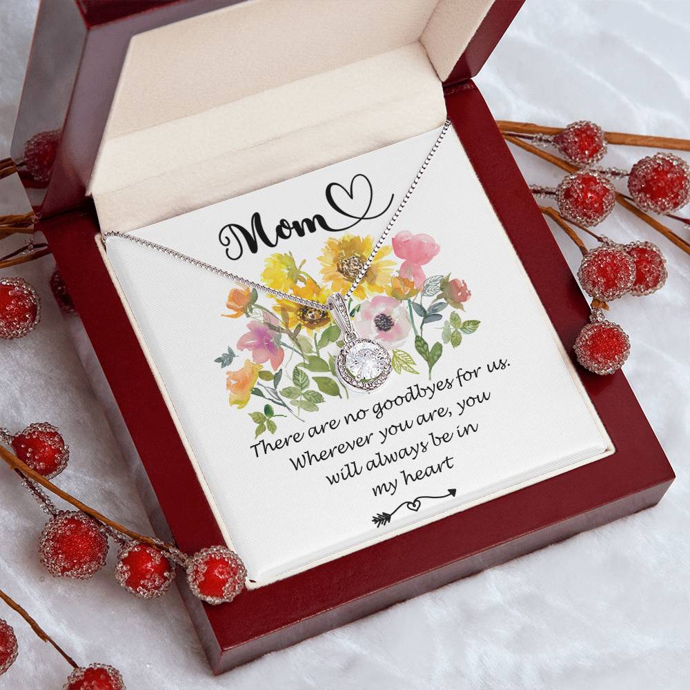 Mother Necklace - You Will Always Be In My Heart - Mother's Day Necklace Mother's Day Eternal Hope Necklace