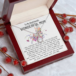 Mom Necklace, Mother-In-Law Necklace, To My Boyfriend's Mom Gift Necklace Mother's Day Eternal Hope Necklace