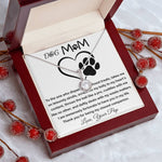 Mom Necklace - To My Dog Mom - Love You Always And Forever - Mother's Day Gift Mother's Day Eternal Hope Necklace