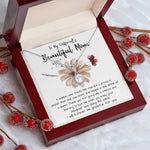 Mom Necklace Gift, To My Girlfriend's Mom Necklace, Gift For Girlfriend's Mom, Mother Of The Bride Mother's Day Eternal Hope Necklace