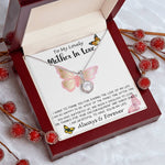 Mom Necklace Gift - To My Lovely Mother In Love - Always & Forever, Mom Necklace Mother's Day Eternal Hope Necklace