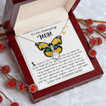 Mom Necklace Gift - To My Amazing Mom - From Son - Beautiful Gift Set Mom Necklace Mother's Day Eternal Hope Necklace