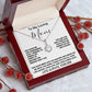 To My Loving Mom - Love Always Your Son Necklace Mother's Day Eternal Hope Necklace