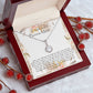 Bonus Mom Necklace, To My Beautiful Bonus Mom On My Wedding Day Necklace, Gift For Stepmother Of The Groom Gift Mother's Day Eternal Hope Necklace