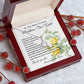 Mother-In-Law Necklace, Thank You To Mother-In-Law Necklace Gift Mother's Day Eternal Hope Necklace