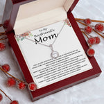 Mom Necklace, Mother-In-Law Necklace, Necklace Gift To My Boyfriend's Mom Gift, Future Mother-In-Law Necklace Mother's Day Eternal Hope Necklace