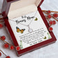 Stepmom Necklace, To My Bonus Mom Gift Neckalce, Thank For You Loving Me As Your Own Mother's Day Eternal Hope Necklace