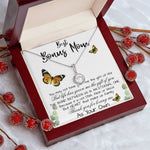 Stepmom Necklace, To My Bonus Mom Gift Neckalce, Thank For You Loving Me As Your Own Mother's Day Eternal Hope Necklace
