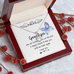 Mom Necklace - I'll Miss You Untill We Meet Again - Mother's Day Gift Mother's Day Eternal Hope Necklace