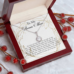 Stepmom Necklace, Bonus Mom Necklace, Step Mother Gift From Bride, Mother's Day Gift For Step Mom Necklace Mother's Day Eternal Hope Necklace