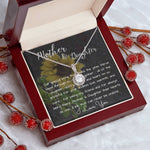 Mom Necklace Gift, Mothers's Day Necklace - Special Bond Mother's Day Eternal Hope Necklace