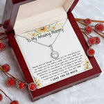 Mommy Necklace, To My Amazing Mommy Gift Necklace, 1st Mother’s Day Present For New Mom From New Born Baby, Sentimental Gift From Baby To Mom, New Mommy Gift Mother's Day Eternal Hope Necklace