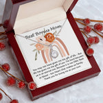 Mom Necklace, Best Mother's Day Gift - Stepmom Necklace, Bonus Mom Necklace Gift For Stepmom Neckalce Mother's Day Eternal Hope Necklace