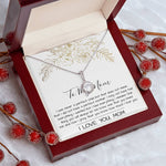 Mom Necklace Mother's Day Gift, To My Mom Necklace, Gift For Mom,  Mother's Day Necklace Mother's Day Eternal Hope Necklace