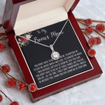 To My Bonus Mom Necklace, Thank You For Everything Mother's Day Gift For Mom Mother's Day Eternal Hope Necklace