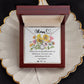 Mother Necklace - You Will Always Be In My Heart - Mother's Day Necklace Mother's Day Eternal Hope Necklace