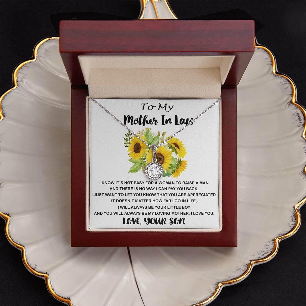 Mom Necklace Gift - You Are Appreciated Necklace, Gift For Her, Mother's Day Gift To My Mom Necklace Mother's Day Eternal Hope Necklace