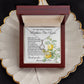 Mother-In-Law Necklace, Thank You To Mother-In-Law Necklace Gift Mother's Day Eternal Hope Necklace