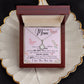 To My Mom Necklace Gift From Son Mother's Day Necklace Mother's Day Eternal Hope Necklace