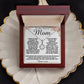 To my Amazing Mom Gift From Son Mother's Day Necklace Mother's Day Eternal Hope Necklace