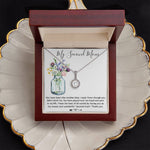 Mom Necklace, Bonus Mom Necklace Gift For Stepmom Necklace Mother's Day Eternal Hope Necklace