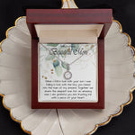 Boyfriend’s Mom Necklace, Gift For Boyfriend’s Mom, To My Boyfriends Mom Necklace Mother's Day Eternal Hope Necklace