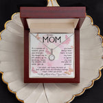 To My Mom Necklace To A Woman Of Wisdom Mother's Day Gift For Mom From Son Mother's Day Eternal Hope Necklace