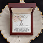 Bonus Mom Necklace, To My Other Mother Necklace, Gift For Second Mom, Mother-In-Law, Bonus Mom Mother's Day Eternal Hope Necklace