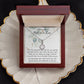 Mother-In-Law Necklace, Best Mother In Law Birthday Necklace, To My Mother In Law Necklace Mother's Day Eternal Hope Necklace