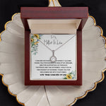 Mother-In-Law Necklace, Mother In Law Necklace Gift - Man Of My Dream Necklace From Your Daughter In Law Mother's Day Eternal Hope Necklace