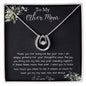 Bonus Mom Necklace, Gift To My Other Mother Necklace, Gift For Bonus Mom Second Mom Mother's Day Lucky In Love Necklace