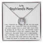 Mom Necklace, Mother-In-Law Necklace, Gift To My Boyfriend's Mom Necklace, Gift For Future Mother-In-Law Mother's Day Lucky In Love Necklace
