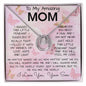 To My Mom Necklace From Son Gift Ideas For Mother's Day Necklace Mother's Day Lucky In Love Necklace