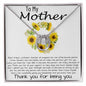 Mom Necklace, To My Mother Necklace Gift For Mom, Mother's Day Necklace From Daughter Son Mother's Day Lucky In Love Necklace