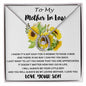 Mom Necklace Gift - You Are Appreciated Necklace, Gift For Her, Mother's Day Gift To My Mom Necklace Mother's Day Lucky In Love Necklace