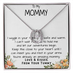 Mommy Necklace, To My Mommy Necklace, Gift For Mom To Be Necklace, Gift For First Time Mom, Expecting Mother Necklace, New Mom Necklace Gift Mother's Day Lucky In Love Necklace