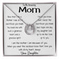Mom Necklace - Perfect gift for Mom - Gorgeous Necklace with Message Card Mother's Day Lucky In Love Necklace