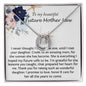 Mother-In-Law Necklace, Necklace Gift For Future Mother-In-Law From Future Son-In-Law, To My Future Mother-In-Law Mother's Day Lucky In Love Necklace