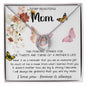 Mom Necklace Gift - To My Mom - Twists & Turns Gift Set Mom Necklace Mother's Day Lucky In Love Necklace