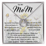 To My Mom Necklace Greatest Mom Mother's Day Gift Necklace Mother's Day Lucky In Love Necklace