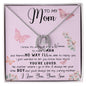 To My Mom Necklace Gift From Son Mother's Day Lucky In Love Necklace
