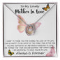Mom Necklace Gift - To My Lovely Mother In Love - Always & Forever, Mom Necklace Mother's Day Lucky In Love Necklace