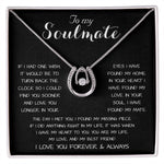 To My Soulmate - You Are My Life, My Love, And My Best Friend Mother's Day Necklace Mother's Day Lucky In Love Necklace