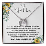 Mother-In-Law Necklace, Mother In Law Necklace Gift - Man Of My Dream Necklace From Your Daughter In Law Mother's Day Lucky In Love Necklace