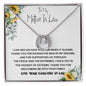 Mother-In-Law Necklace, Mother In Law Necklace Gift - Man Of My Dream Necklace From Your Daughter In Law Mother's Day Lucky In Love Necklace